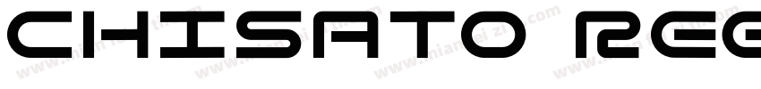 Chisato Regular字体转换